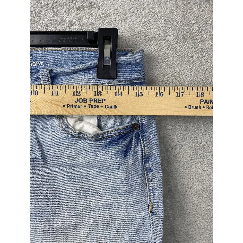 Old Navy Womens 2 Boyfriend Straight Blue Jeans - Picture 5 of 8